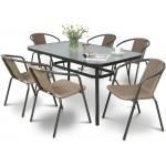 Lauko baldai MEPLE 150/6 CAPPUCCINO