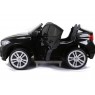 Dvivietis elektromobilis BMW X6M juodas 12V