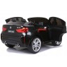 Dvivietis elektromobilis BMW X6M juodas 12V