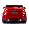 Dvivietis elektromobilis BMW X6M raudonas lakuotas 12V