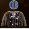 Dekoracija 3D LED fontanas 250x250 cm, 2970