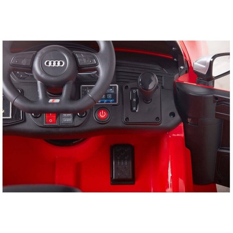 Elektromobilis AUDI S5 12V raudonas lakuotas