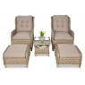 Pinti lauko baldai VIENNA DUO PREMIUM BROWN