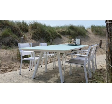 Lauko baldų komplektas BREEZE TAFEL 6+1