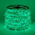 LED girlianda 100 m 2000 diodų žalia, IP67