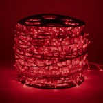 LED girlianda 100 m 2000 diodų raudona, IP67