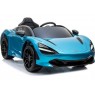 Elektromobilis MCLAREN 720 S žydras lakuotas 12V