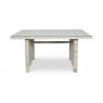 Lauko baldų komplektas TRAVENTO DINING 3 + PUFY WHITE GREY