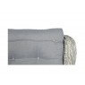 Lauko baldų komplektas TRAVENTO DINING 3 + PUFY WHITE GREY