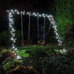 Universali LED girlianda 20 m 120 diodų šaltai balta, IP67