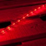 Lankstus šviečiantis LED kabelis 50 m, karp. kas 1 m raudona