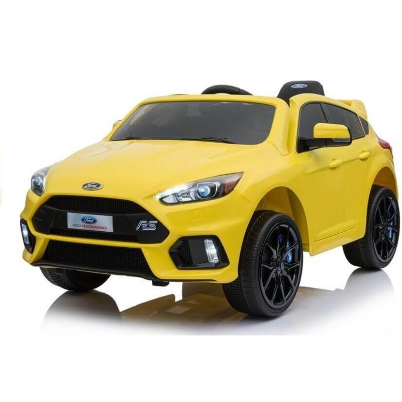 Elektromobilis FORD FOCUS RS geltonas 12V