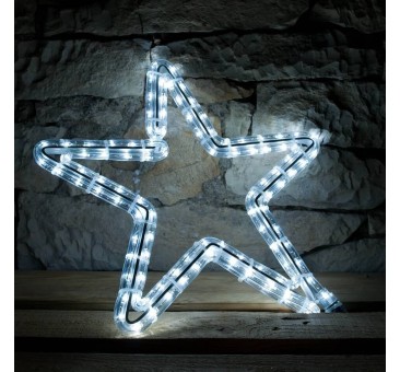 2D LED dekoracija ŽVAIGŽDĖ 40 cm