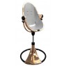Maitinimo kėdutė "Bloom Fresco Chrome rose gold" + sidabrinis įdėklas