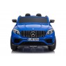 Elektromobilis MERCEDES GLC 63S, 4x4, 12V, su LCD ekranu, mėlynas lakuotas