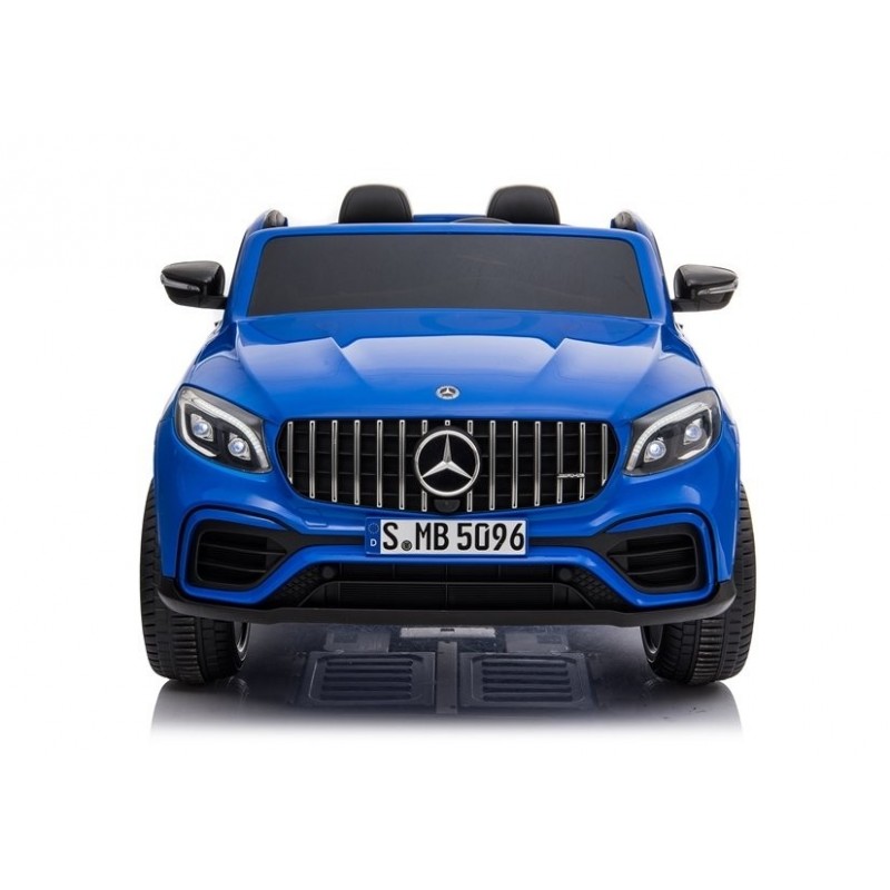 Elektromobilis MERCEDES GLC 63S, 4x4, 12V, su LCD ekranu, mėlynas lakuotas