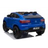 Elektromobilis MERCEDES GLC 63S, 4x4, 12V, su LCD ekranu, mėlynas lakuotas