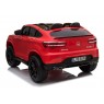 Elektromobilis MERCEDES GLC 63S, 4x4, 12V, raudonas