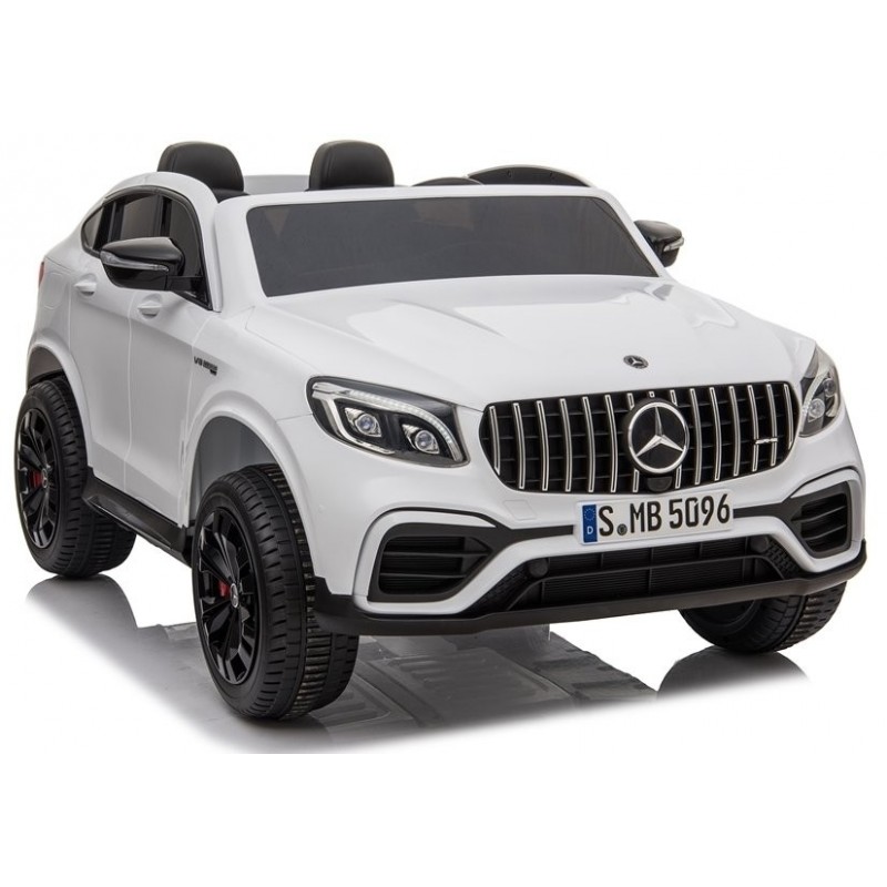 Elektromobilis MERCEDES GLC 63S, 4x4, 12V, baltas