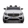 Elektromobilis MERCEDES GLC 63S, 4x4, 12V, baltas