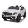 Elektromobilis MERCEDES GLC 63S, 4x4, 12V, baltas