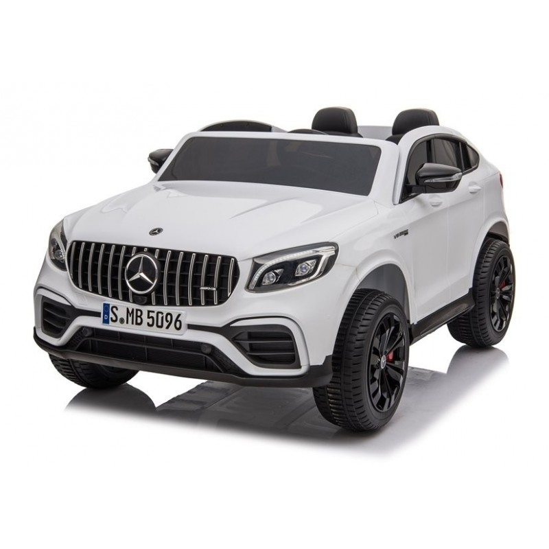 Elektromobilis MERCEDES GLC 63S, 4x4, 12V, baltas