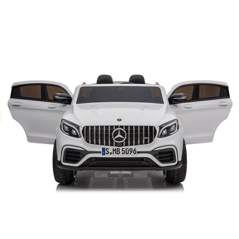 Elektromobilis MERCEDES GLC 63S, 4x4, 12V, baltas