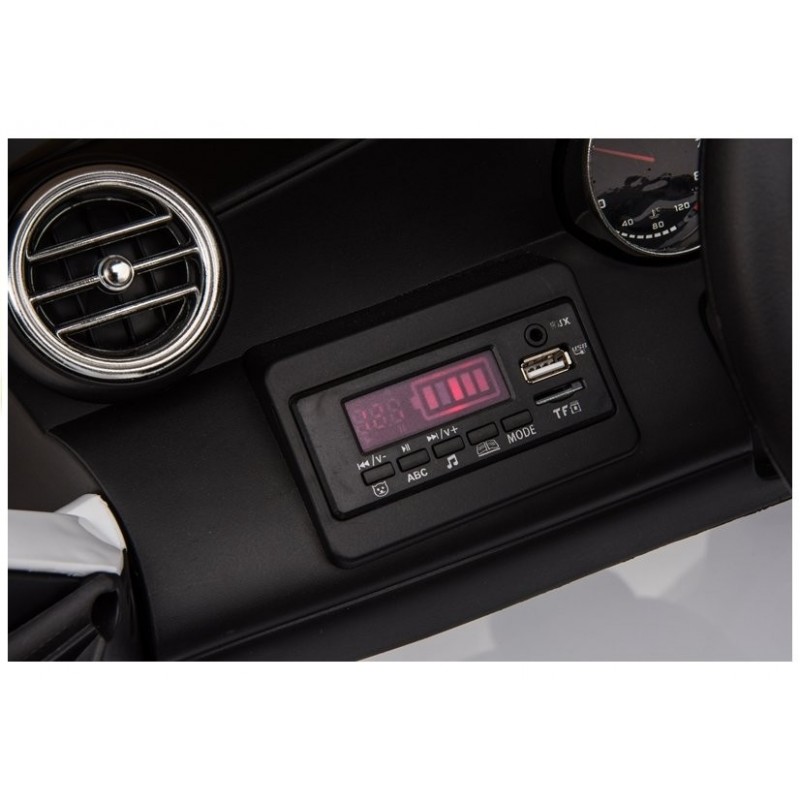 Elektromobilis MERCEDES GLC 63S, 4x4, 12V, baltas