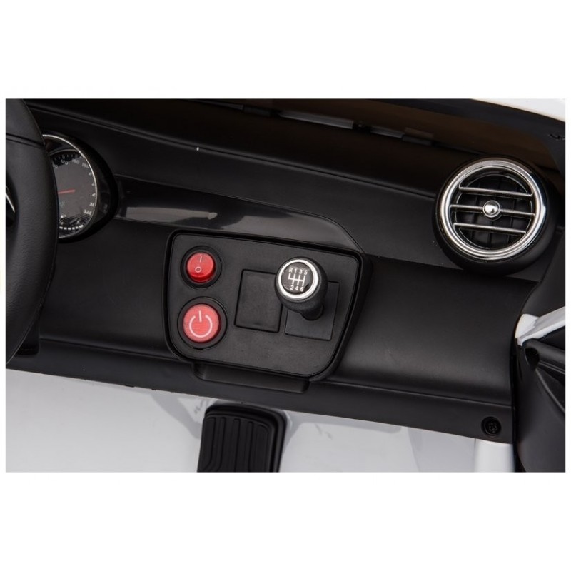 Elektromobilis MERCEDES GLC 63S, 4x4, 12V, baltas
