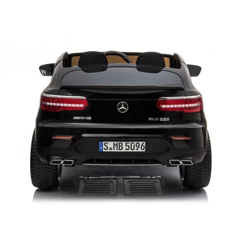 Elektromobilis MERCEDES GLC 63S, 4x4, 12V, juodas