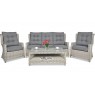 Lauko baldai TRAVENTO 3 WHITE GREY