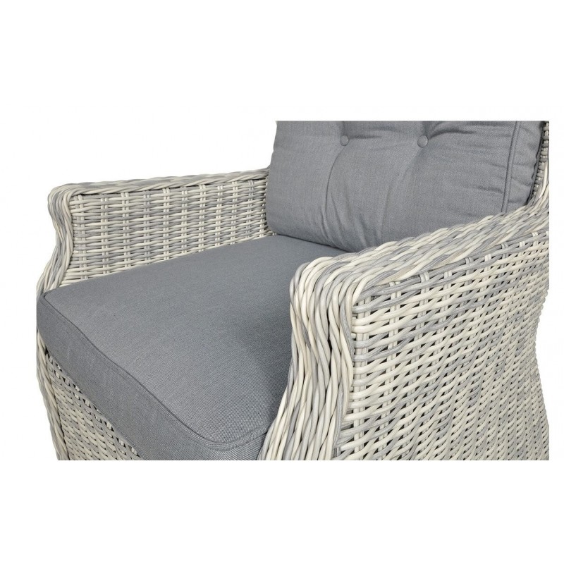 Lauko baldai TRAVENTO 3 WHITE GREY