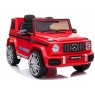 Elektromobilis MERCEDES G63 AMG, 12V, raudonas