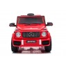 Elektromobilis MERCEDES G63 AMG, 12V, raudonas