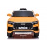 Elektromobilis AUDI Q8, 12V, geltonas