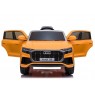 Elektromobilis AUDI Q8, 12V, geltonas