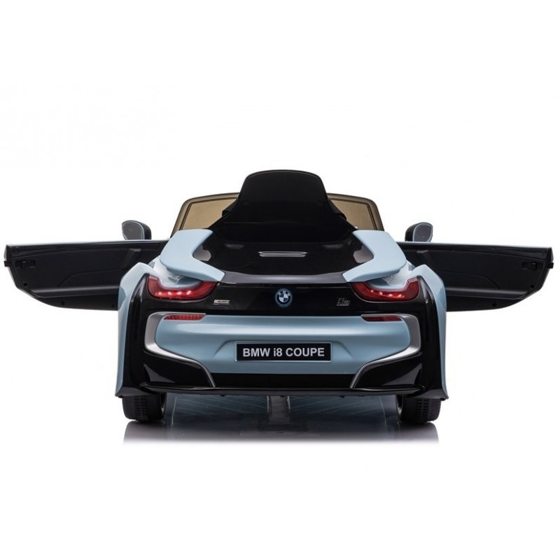 Elektromobilis BMW I8 JE1001, 12V, mėlynas