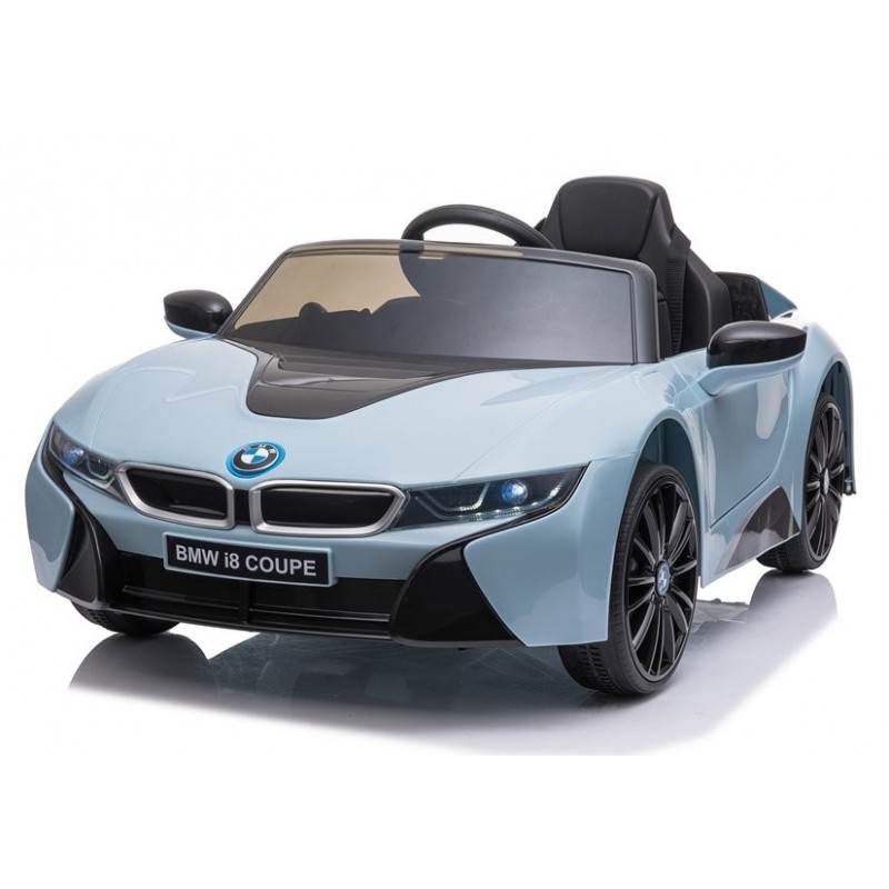 Elektromobilis BMW I8 JE1001, 12V, mėlynas