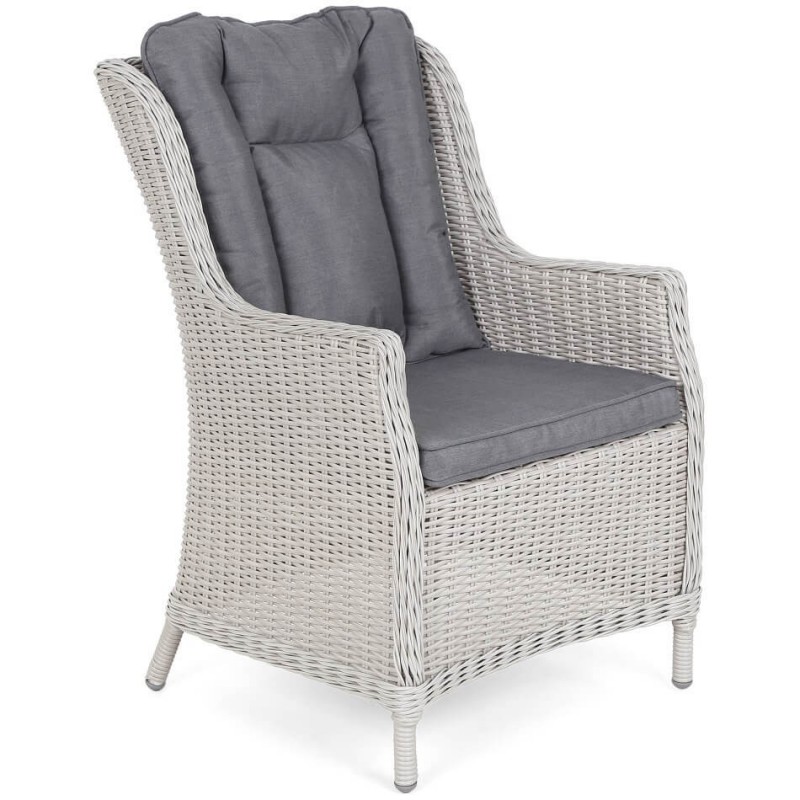 Lauko valgomojo komplektas BRISTOLI GREY  6 + 1