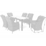 Lauko valgomojo komplektas BRISTOLI GREY  6 + 1
