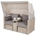 Lauko baldai MICHIGAN BEIGE/BEIGE MELANGE
