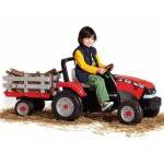 Pedalais minama mašinėlė PEG PEREGO  MAXI DIESEL TRACTOR su priekaba