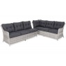 Lauko baldų komplektas KALIFORNIA DINING LIGHT GREY/GREY