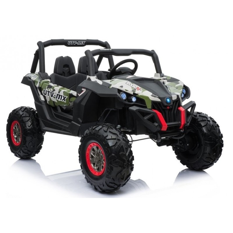 Elektromobilis JEEP XMX603, 4X4, 2x12 V, kamufliažinis