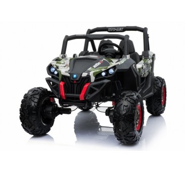 Elektromobilis JEEP XMX603, 4X4, 2x12 V, kamufliažinis