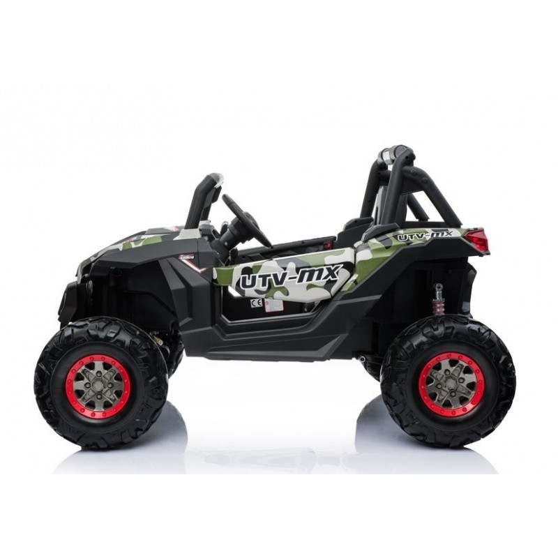 Elektromobilis JEEP XMX603, 4X4, 2x12 V, kamufliažinis