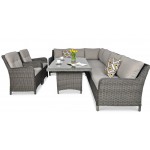 Lauko baldai MALYLAND DARK GREY
