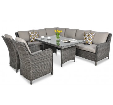 Lauko baldai MALYLAND DARK GREY
