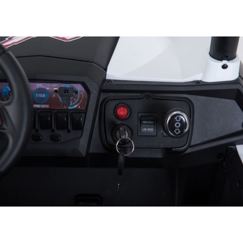 Elektromobilis JEEP XMX603, 4X4, 2x12 V, mėlynas