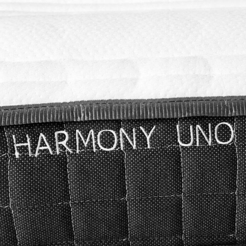 Vidutinio kietumo spyruoklinis čiužinys HARMONY UNO POCKET 90x200x20cm
